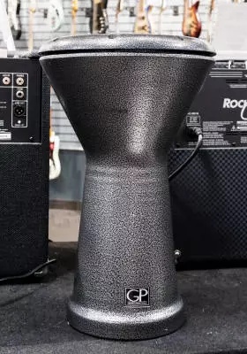 Granite Percussion - 8.5 x 17-inch Tunable Doumbek - Black Finish